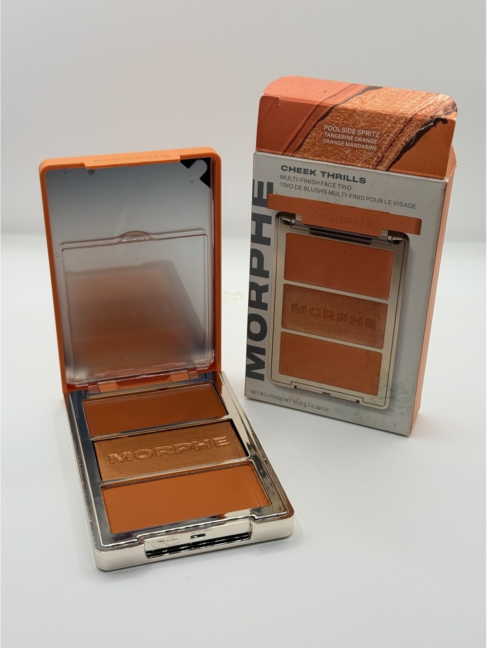 Morphe Cheek Thrills Multi-Finish Face Trio Poolside Spritz